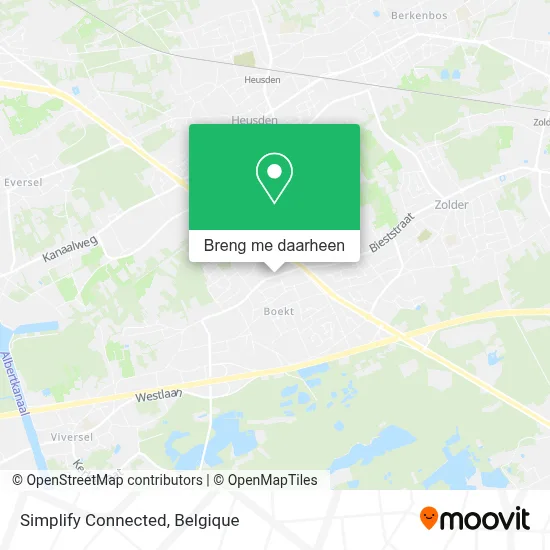 Simplify Connected kaart