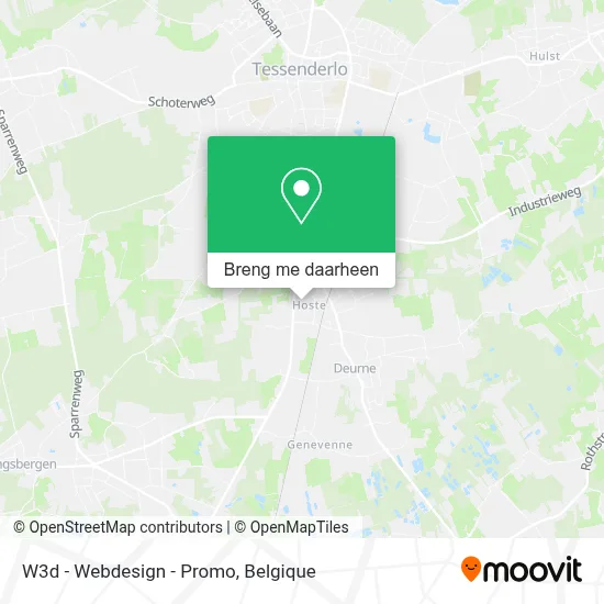W3d - Webdesign - Promo kaart