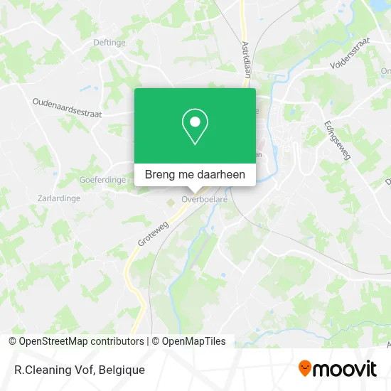 R.Cleaning Vof kaart
