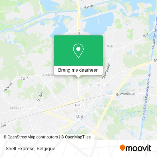 Shell Express kaart