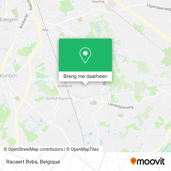 Racaert Bvba kaart