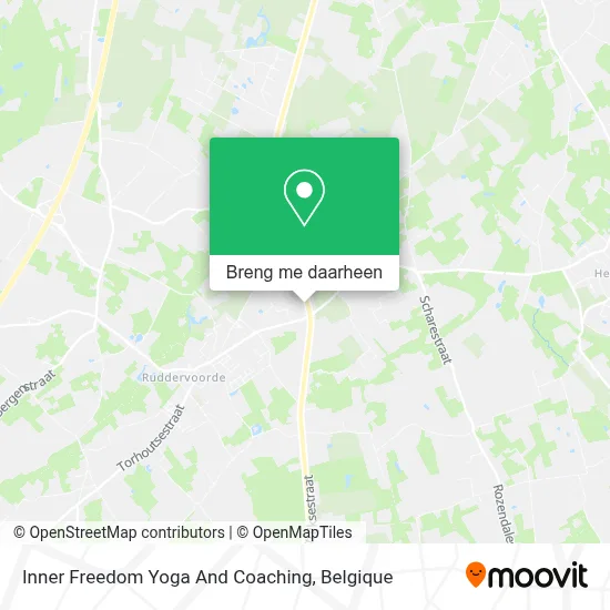 Inner Freedom Yoga And Coaching kaart