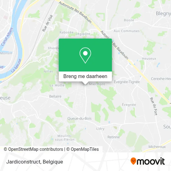 Jardiconstruct kaart