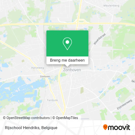 Rijschool Hendriks kaart