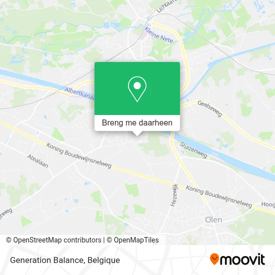 Generation Balance kaart