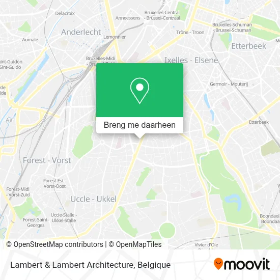 Lambert & Lambert Architecture kaart