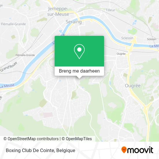 Boxing Club De Cointe kaart
