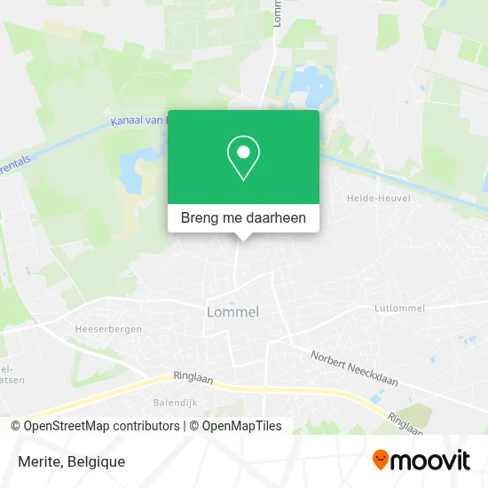 Merite kaart