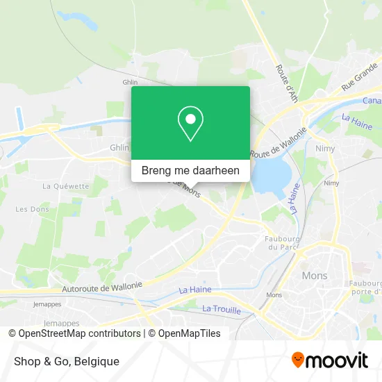 Shop & Go kaart