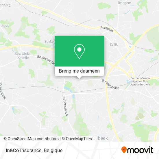 In&Co Insurance kaart