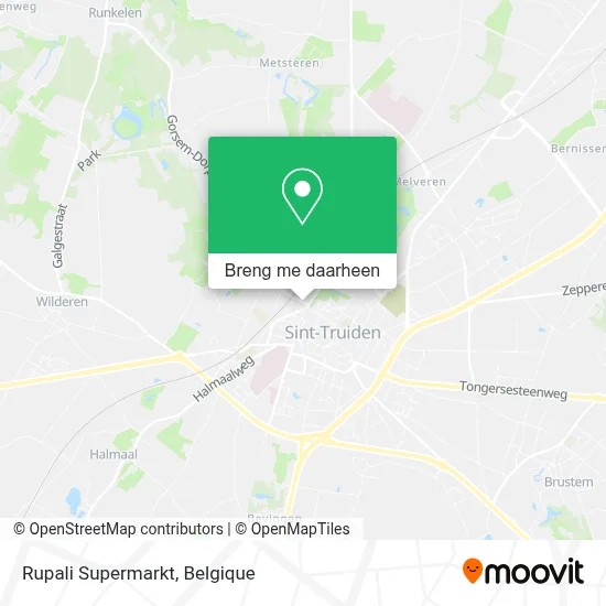 Rupali Supermarkt kaart