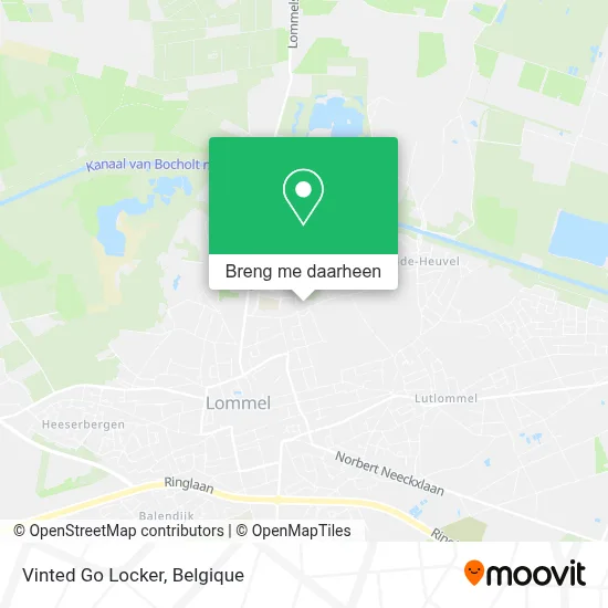 Vinted Go Locker kaart