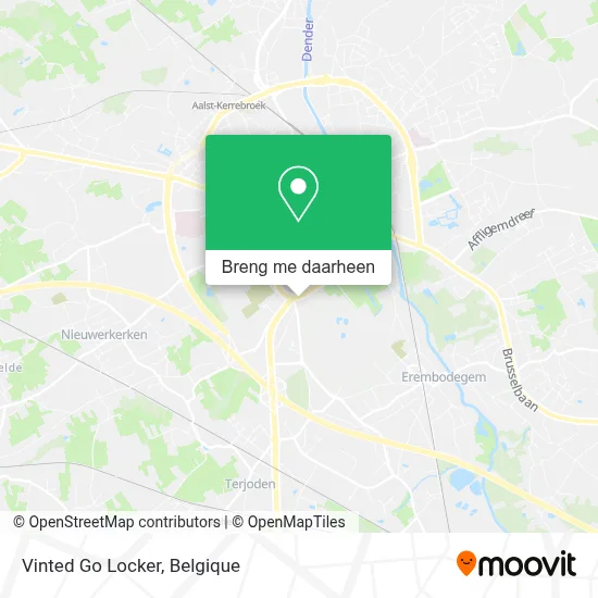 Vinted Go Locker kaart