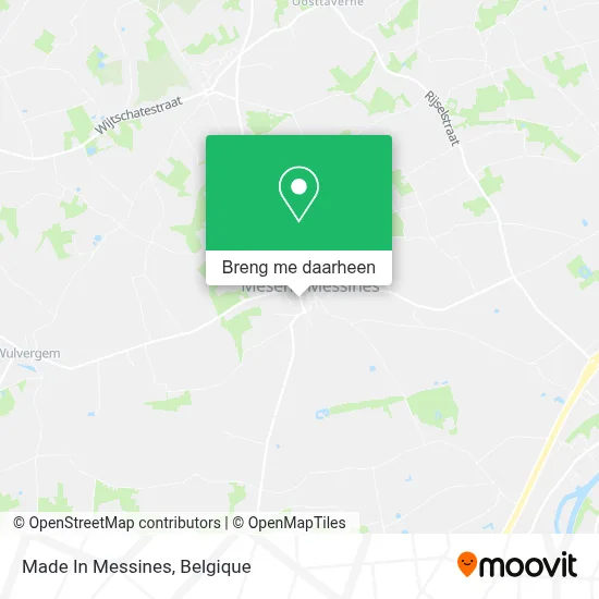 Made In Messines kaart