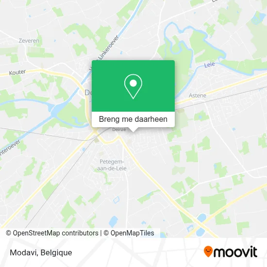 Modavi kaart