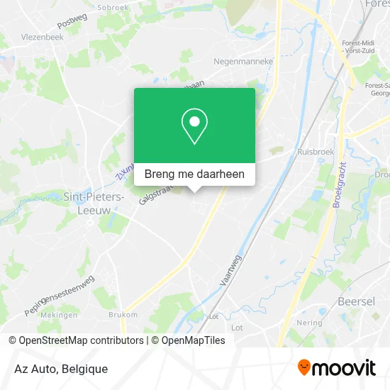 Az Auto kaart