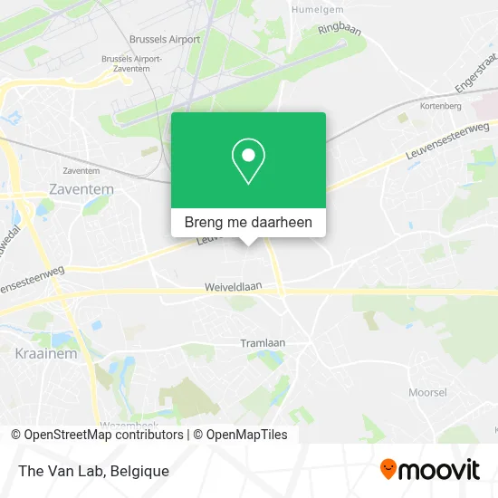The Van Lab kaart