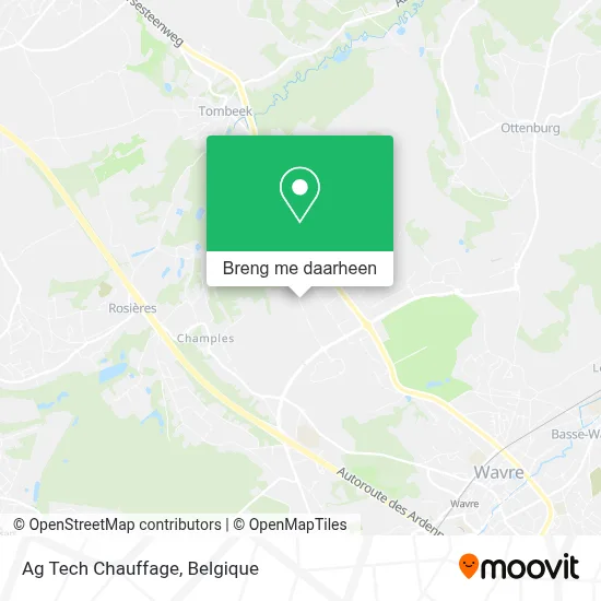 Ag Tech Chauffage kaart