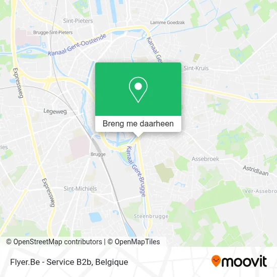 Flyer.Be - Service B2b kaart