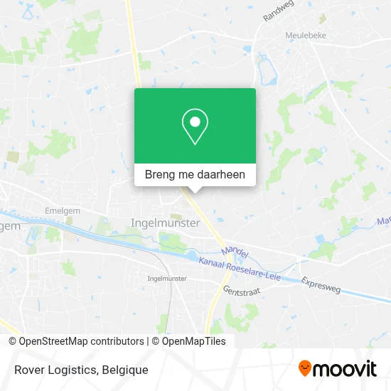Rover Logistics kaart