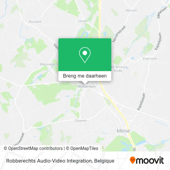 Robberechts Audio-Video Integration kaart