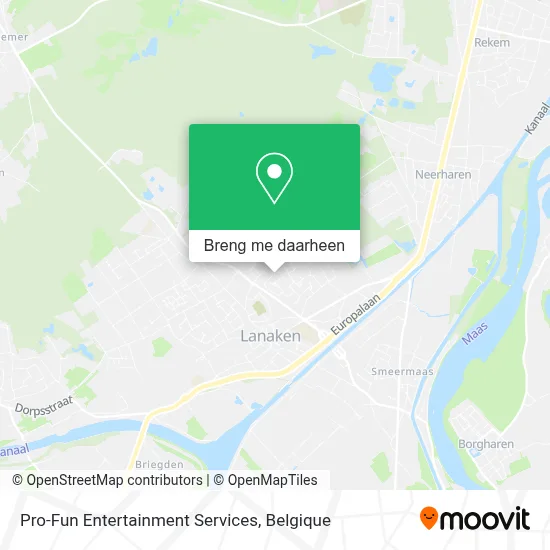 Pro-Fun Entertainment Services kaart