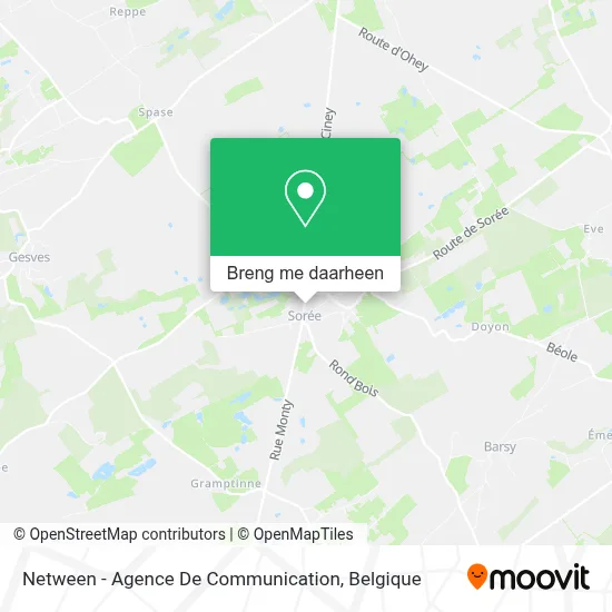 Netween - Agence De Communication kaart