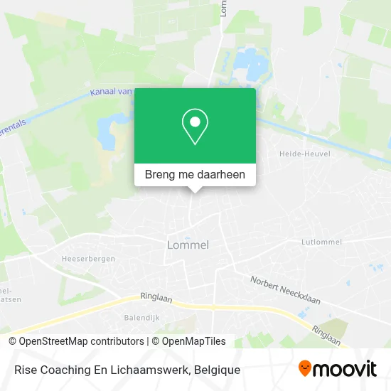 Rise Coaching En Lichaamswerk kaart