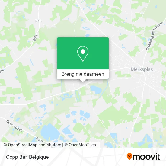 Ocpp Bar kaart