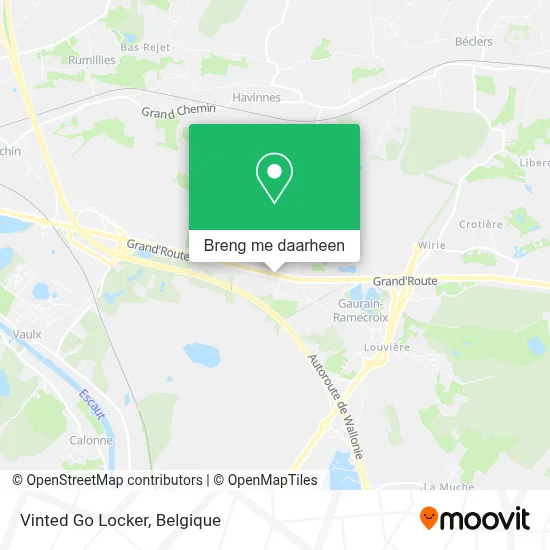 Vinted Go Locker kaart