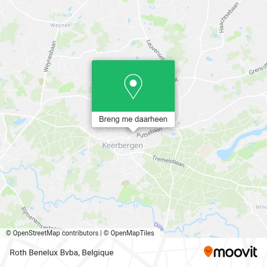 Roth Benelux Bvba kaart