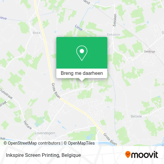 Inkspire Screen Printing kaart