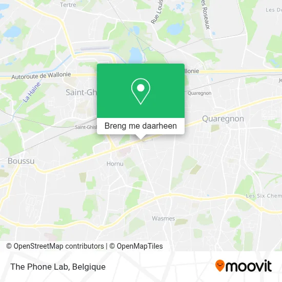 The Phone Lab kaart