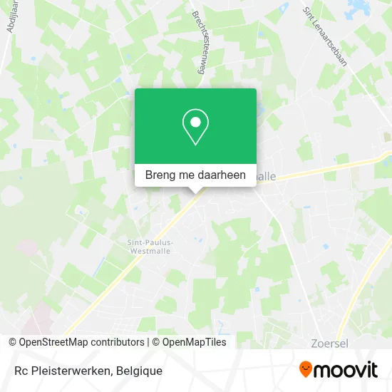 Rc Pleisterwerken kaart