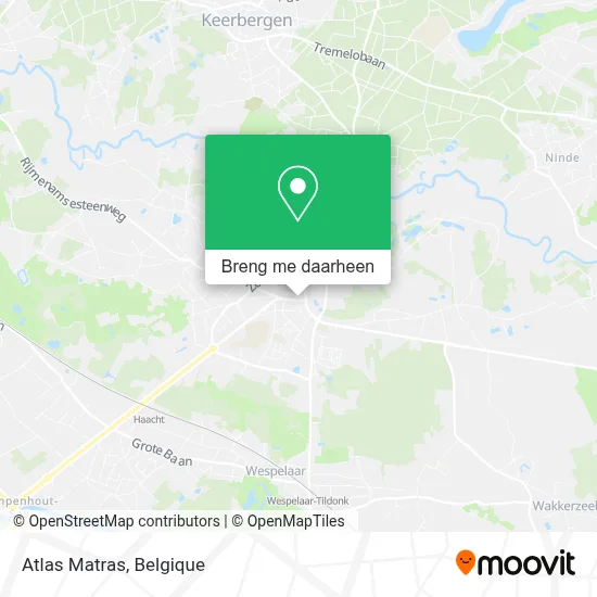 Atlas Matras kaart