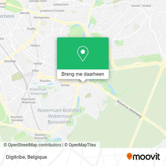 Digitribe kaart