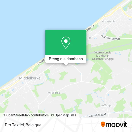 Pro Textiel kaart