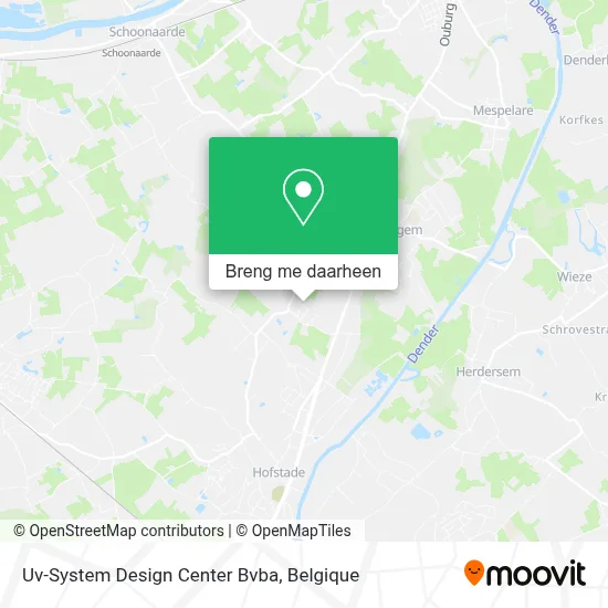 Uv-System Design Center Bvba kaart