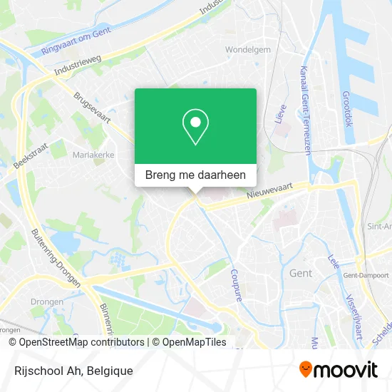 Rijschool Ah kaart