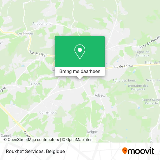 Rouxhet Services kaart