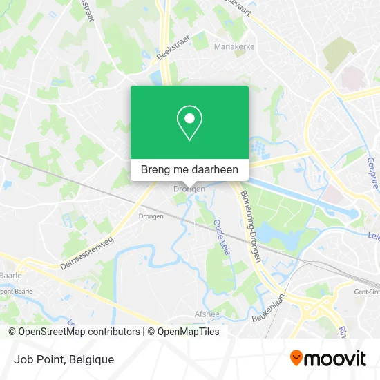 Job Point kaart