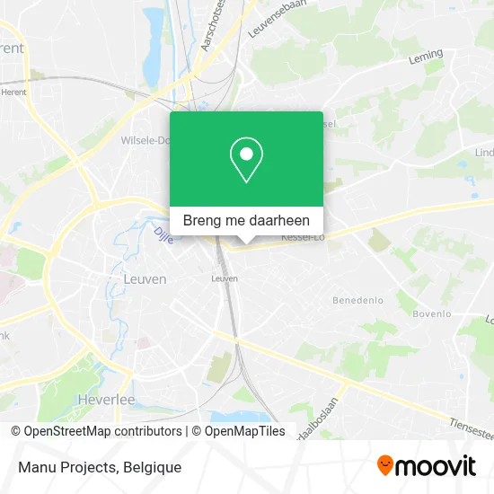Manu Projects kaart