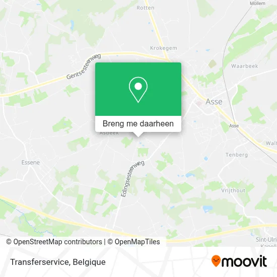 Transferservice kaart