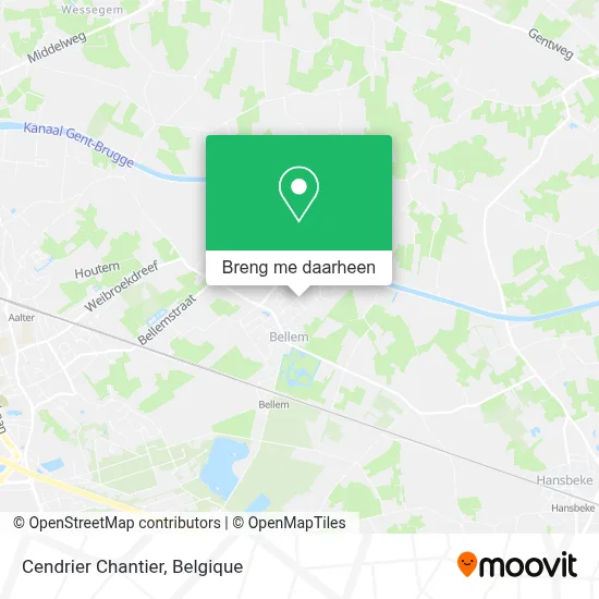 Cendrier Chantier kaart