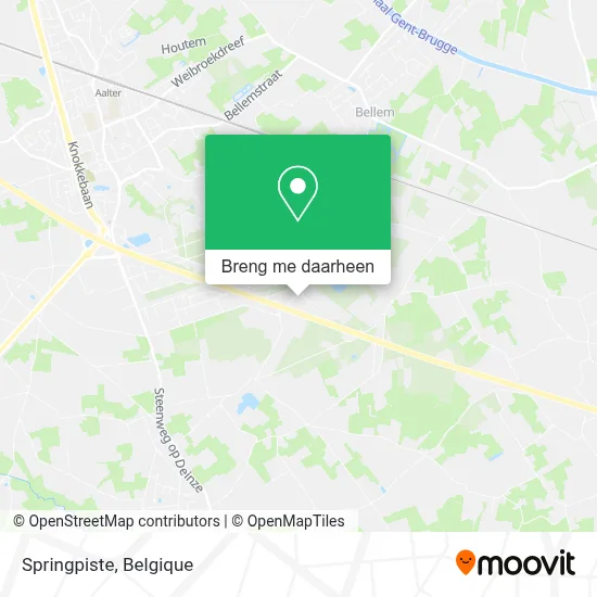 Springpiste kaart