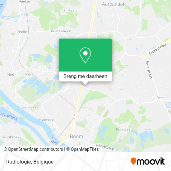 Radiologie kaart