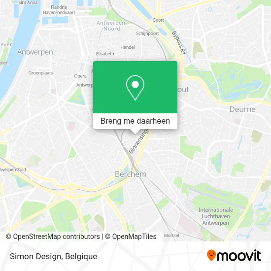 Simon Design kaart