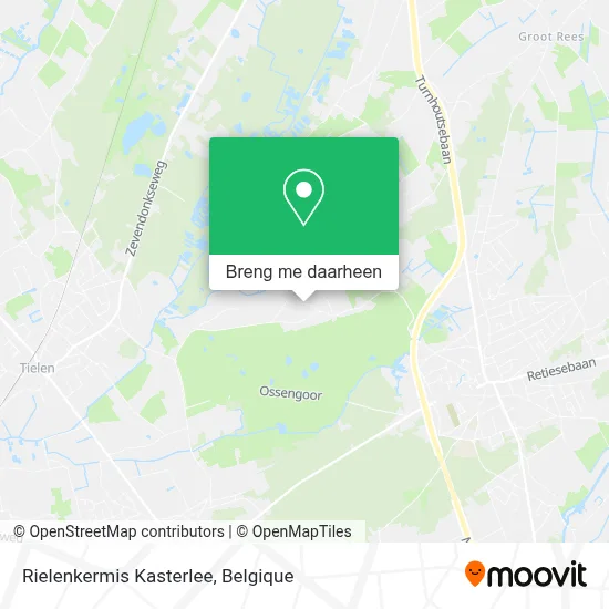 Rielenkermis Kasterlee kaart