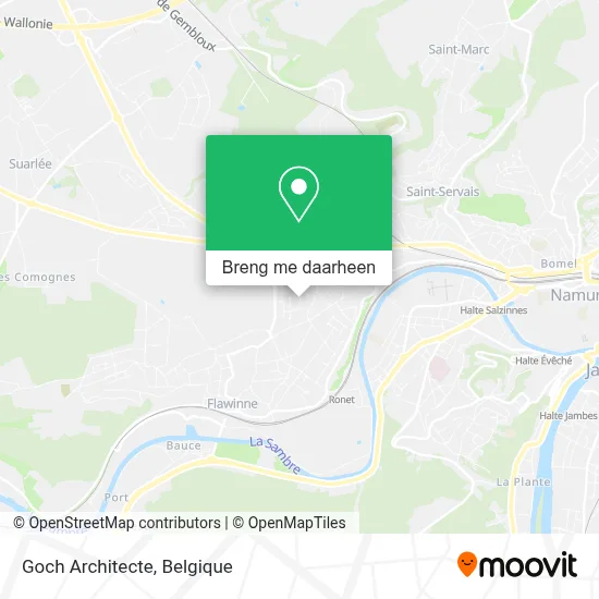 Goch Architecte kaart