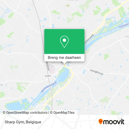Sharp Gym kaart